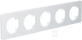 ramka-pieciokrotna-plastikowa-biala-beta-onnline
