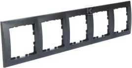 ramka-5-krotna-antracyt-mat-b-kwadrat