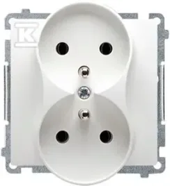 gniazdo-z-uziemnieniem-podwojne-bmgz2m-01-11-basic-modul-bialy