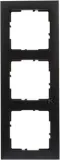 ramka-3x-czarny-suno