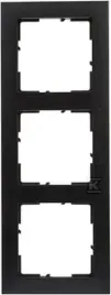 ramka-3x-czarny-suno