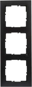 ramka-3x-czarny-suno