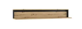 polka-wiszaca-quant-5-szerokosc-155-cm-dab-artisan-czarny-qa-05