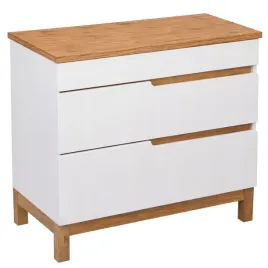 szafka-stojaca-spek-80-cm-2-szuflady-biala-dab-country-z-blatem-dab-country