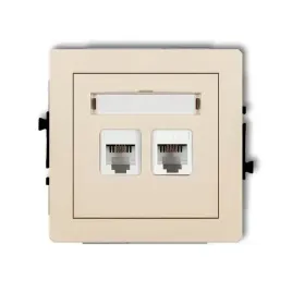 gniazdo-telefoniczne-rj11-bezowe-podwojne-1dgt-2-deco-karlik