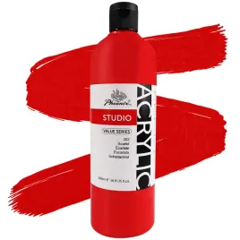 farba-akrylowa-phoenix-500ml-czerwona-scarlet-lake-302
