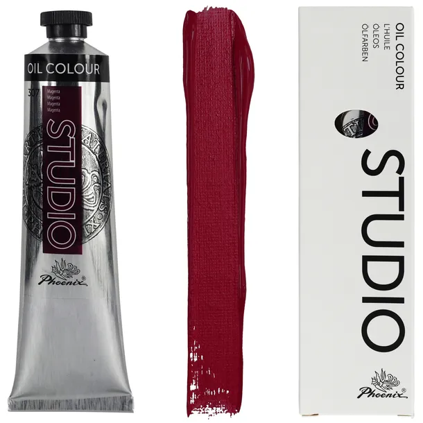 Farba Olejna 120 ml Phoenix Magenta 307 – Karminowo-Fioletowa