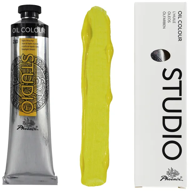 Farba Olejna 120 ml Phoenix Naples Yellow Hue 210 – Żółć Neapolitańska