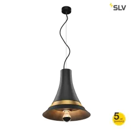 lampa-wiszaca-czarna-z-mosieznym-pierscieniem-bato-45-e27-slv