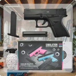 pistolet-metalowy-asg-z-tlumikiem-replika-na-kulki-plastikowe-800-szt-5-szt