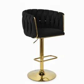 hoker-regulowany-obrotowy-barowy-czarny-do-kuchni-glamour-loft-pleciony