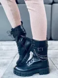 workery-sznurowane-lauma-black-40-stan-nowy