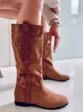 kozaki-plaskie-flatty-camel-37-zapiecie-inne