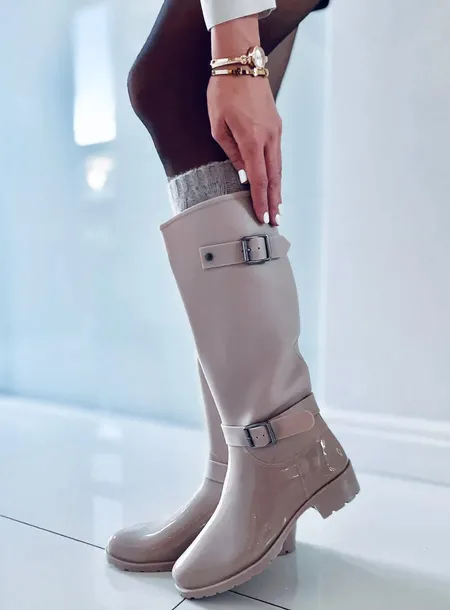 kalosze-oficerki-split-beige-40-zapiecie-inne