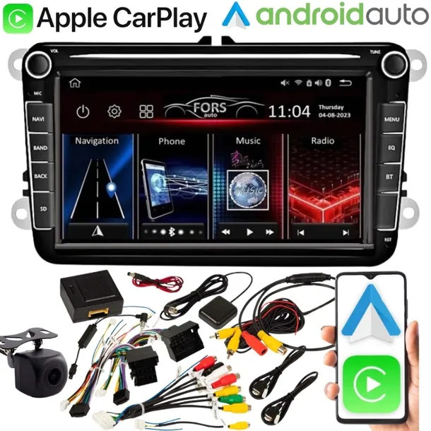 Radio Android FS2-Ultra Volkswagen, Seat, Skoda, CarPlay AndroidAuto