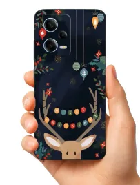 etui-case-do-xiaomi-redmi-note-12-pro-5g-renifer-mikolaj-swieta