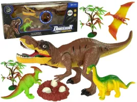 zestaw-dinozaurow-tyranozaur-rex-drzewka-akcesoria-dzwiek-swiatla