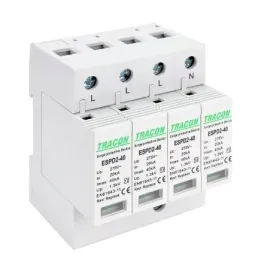 tracon-ogranicznik-przepiec-t2-ac-wymienne-wkladki-espd2-40-4p