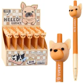 dlugopis-zelowy-z-pieskiem-mops-niebieski-tusz-bezowy-05mm