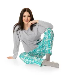 pizama-damska-bawelniana-dlugim-rekawem-13020-4-xl