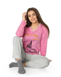 pizama-damska-na-lato-koszulka-spodnie-4398-5-l