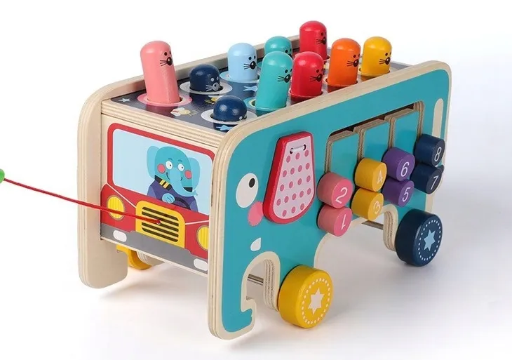 wbijak-drewniany-slon-autobus-jhtoy-523-material-drewno