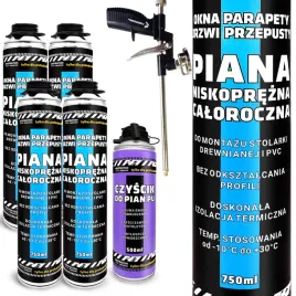 zestaw-4x-piana-niskoprezna-caloroczna-750ml-czyscik-do-pian-pu-pistolet