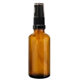 butelka-szklana-brazowa-50ml-z-pompka-dozownikiem