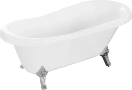 mexen-retro-wanna-wolnostojaca-150-x-73-cm-biala-nogi-chrom