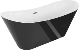 wanna-wolnostojaca-mexen-celia-170x75cm-bialo-czarna-gun-metal