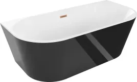 mexen-oval-wanna-przyscienna-170x80cm-biala-czarna-miedz-szczot