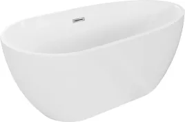 mexen-eos-wanna-owalna-150x75-cm-biala-chrom-akryl-wolnostojaca