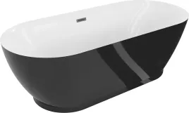 wanna-wolnostojaca-mexen-roxy-180x85-cm-biala-czarna-z-przelewem