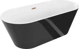 wanna-wolnostojaca-mexen-flavia-150x75-cm-bialo-czarna-miedz