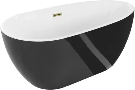 mexen-eos-wanna-wolnostojaca-150x75-cm-biala-czarna-zloty-przelew