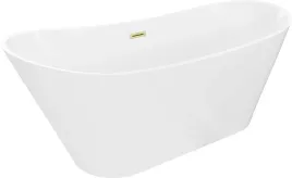 mexen-dora-wanna-wolnostojaca-biala-170-x-75-cm-zloty-szczotkowany