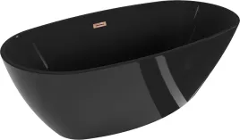mexen-eris-wanna-wolnostojaca-czarna-170x80-rose-gold