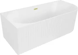 mexen-gia-wanna-wolnostojaca-narozna-ryflowana-lewa-biala-mat-150-x-75