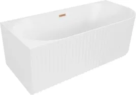 mexen-gia-wanna-wolnostojaca-narozna-ryflowana-lewa-biala-mat-170-x-80