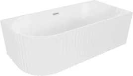 mexen-gia-wanna-wolnostojaca-narozna-ryflowana-prawa-biala-mat-150-x-75