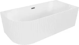 mexen-gia-wanna-wolnostojaca-narozna-ryflowana-prawa-biala-mat-170-x-80