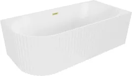 mexen-gia-wanna-wolnostojaca-narozna-ryflowana-prawa-biala-mat-170-x-80