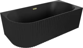 mexen-gia-wanna-wolnostojaca-narozna-ryflowana-prawa-czarna-mat-170-x-80