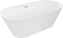mexen-luna-slim-wanna-wolnostojaca-biala-170-x-75-cm-nikiel-szczotkowany