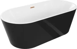 mexen-luna-wanna-wolnostojaca-biala-czarna-140-x-75-cm-miedz-szczotkowana