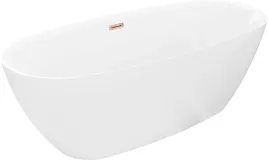 mexen-luvo-slim-wanna-wolnostojaca-170x75-cm-biala-przelew-rozowe-zloto
