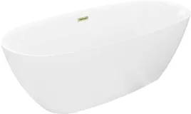 mexen-luvo-slim-wanna-wolnostojaca-170x75-cm-biala-przelew-zloty