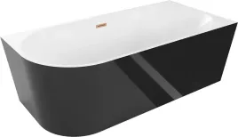 mexen-mia-wanna-wolnostojaca-narozna-prawa-biala-czarna-140-x-75-cm-miedz