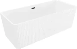 mexen-nila-wanna-wolnostojaca-ryflowana-170x75-cm-biala-przelew-czarny