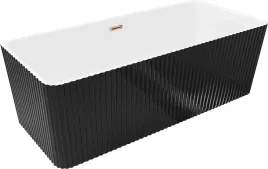 mexen-nila-wanna-wolnostojaca-ryflowana-170-x-75-cm-biala-czarna-przelew